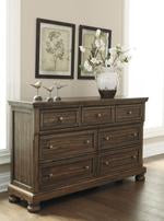 Flynnter Medium Brown Dresser - B719-31 - Gate Furniture