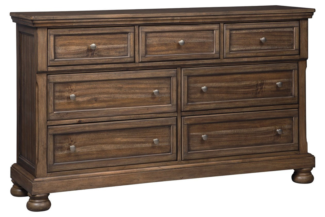 Flynnter Medium Brown Dresser - B719-31 - Gate Furniture