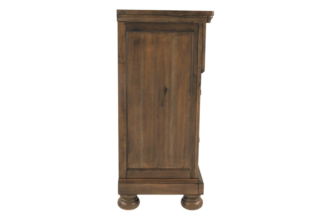 Flynnter Medium Brown Dresser - B719-31 - Gate Furniture