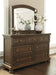 Flynnter Medium Brown Panel Bedroom Set - Gate Furniture