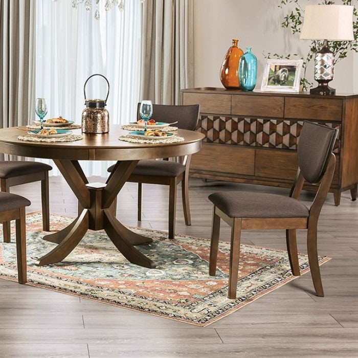 MARINA Walnut Side Dining Room Set