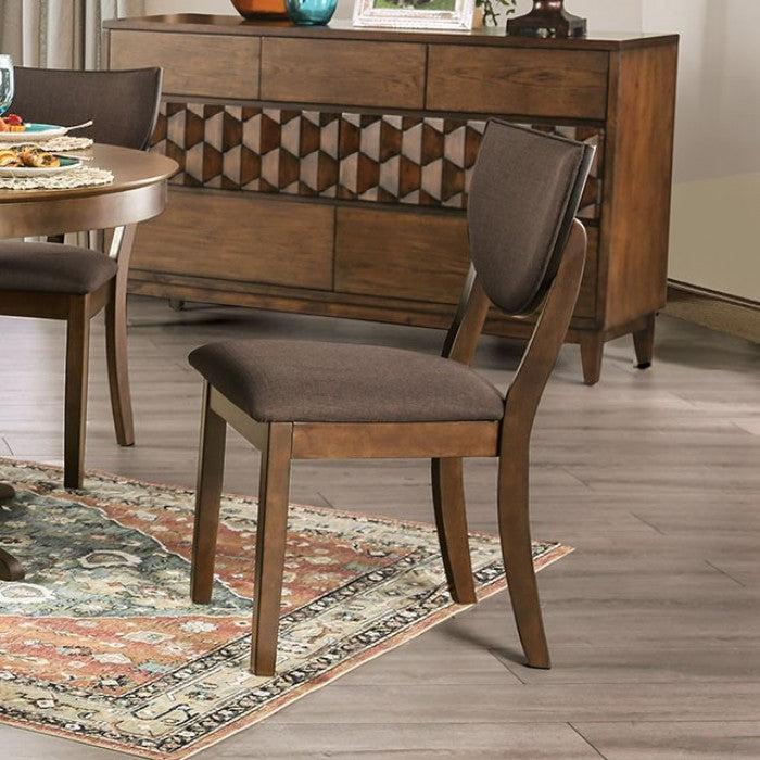 MARINA Walnut Side Dining Room Set