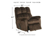 Foxfield Chocolate Recliner - 1040225 - Gate Furniture