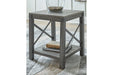 Freedan Grayish Brown End Table - T175-2 - Gate Furniture