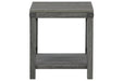 Freedan Grayish Brown End Table - T175-2 - Gate Furniture