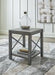 Freedan Grayish Brown End Table - T175-2 - Gate Furniture