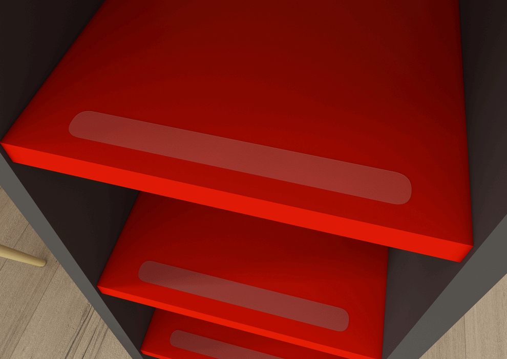 Gamer Bed Red & Black - i38209 - Gate Furniture