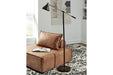 Garville Black/Gold Finish Floor Lamp - L734341 - Gate Furniture