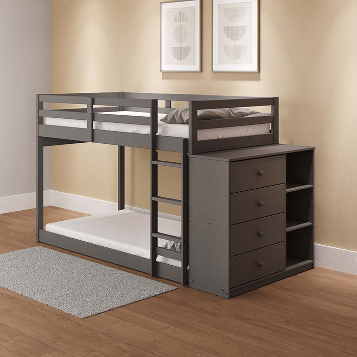 Gaston Twin/Twin Bunk Bed - BD01372 - In Stock Furniture