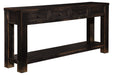 Gavelston Black Sofa/Console Table - T732-4 - Gate Furniture