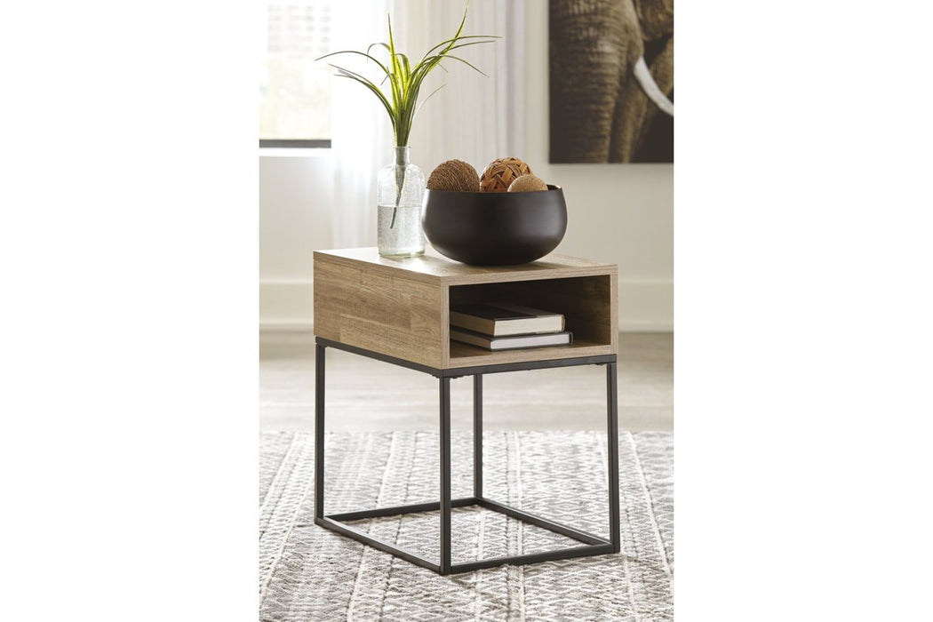 Gerdanet Natural End Table - T150-3 - Gate Furniture