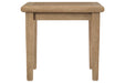 Gerianne Grayish Brown End Table - P805-702 - Gate Furniture