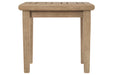 Gerianne Grayish Brown End Table - P805-702 - Gate Furniture