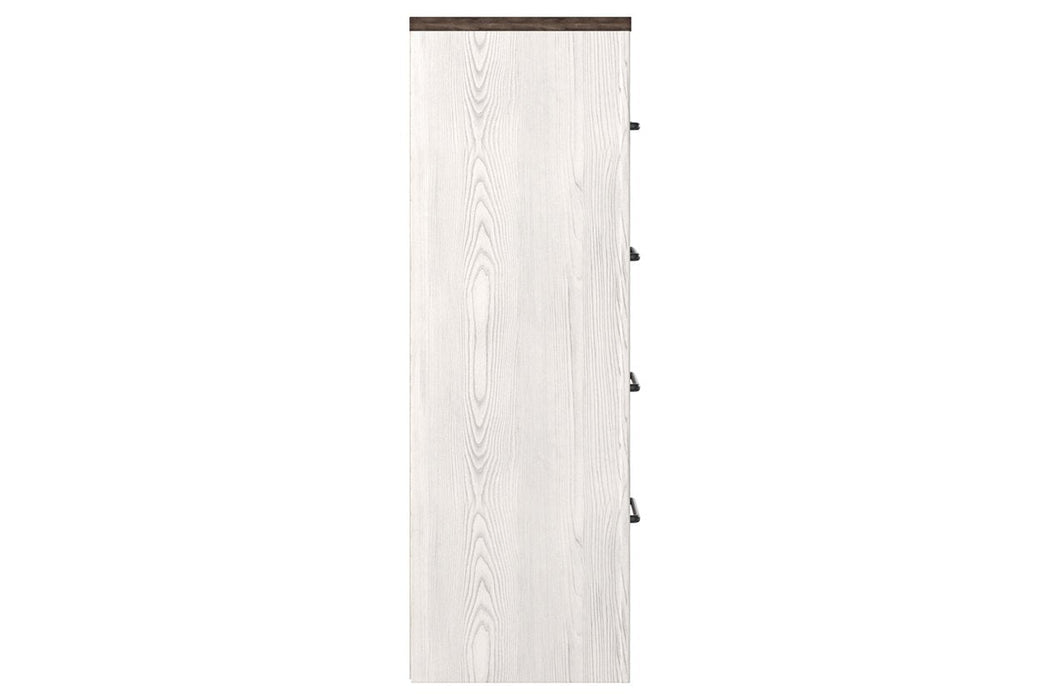 Gerridan White/Gray Chest of Drawers - B1190-44 - Gate Furniture