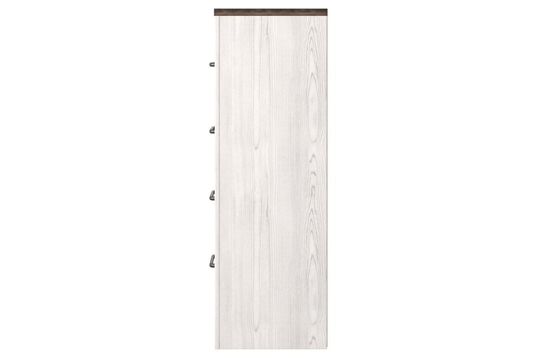 Gerridan White/Gray Chest of Drawers - B1190-44 - Gate Furniture