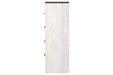 Gerridan White/Gray Chest of Drawers - B1190-44 - Gate Furniture