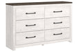 Gerridan White/Gray Dresser - B1190-31 - Gate Furniture