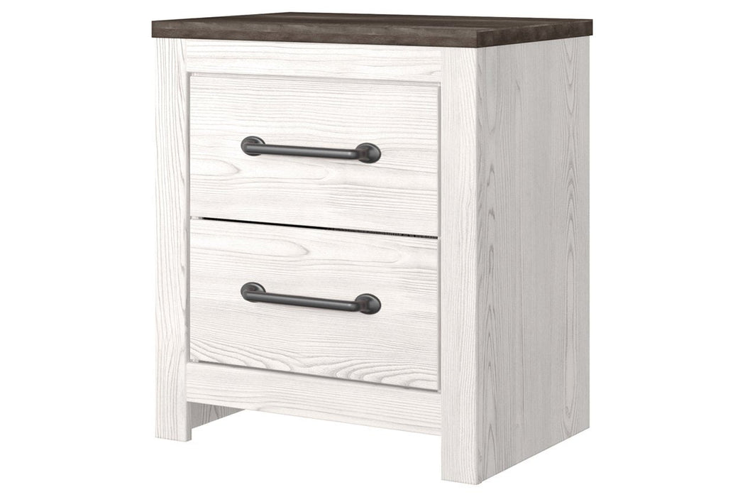 Gerridan White/Gray Nightstand - B1190-92 - Gate Furniture