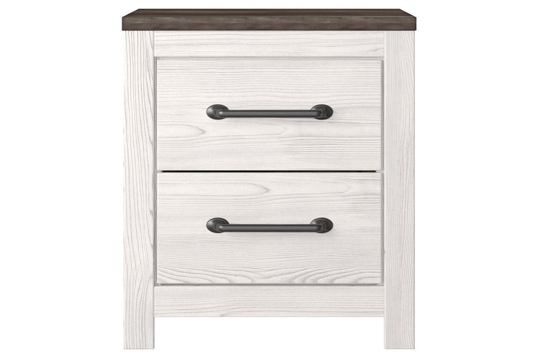 Gerridan White/Gray Nightstand - B1190-92 - Gate Furniture