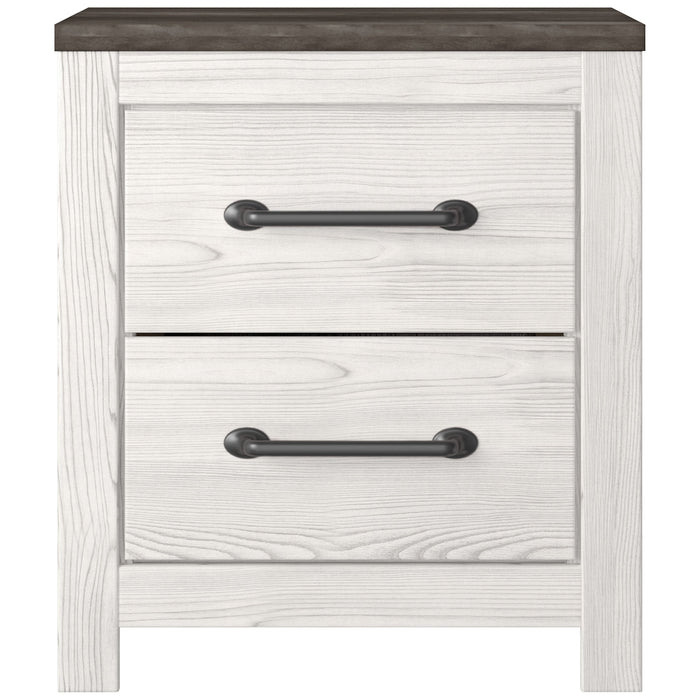 Gerridan White-Gray Panel Bedroom Set - Gate Furniture