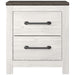 Gerridan White-Gray Panel Bedroom Set - Gate Furniture