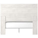 Gerridan White-Gray Queen Panel Bed - Gate Furniture