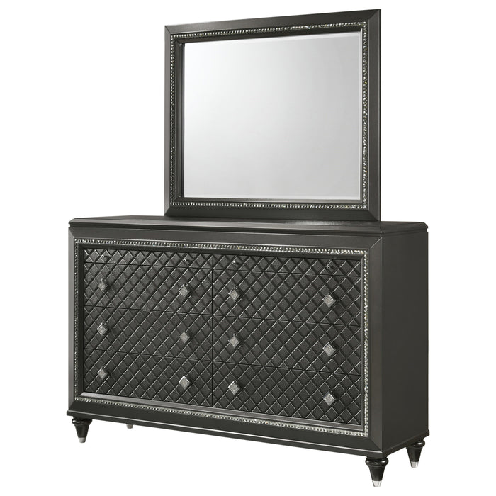 Giovani Dark Gray Dresser - B7900-1 - Gate Furniture