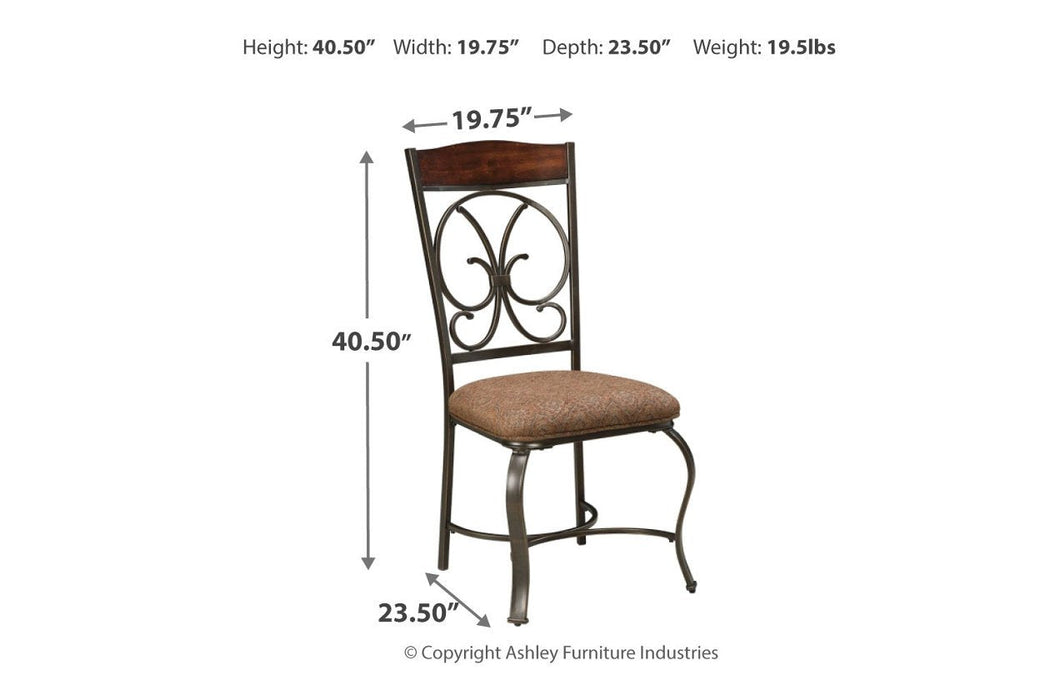 Glambrey Brown Dining Chair, Set of 4 - D329-01 - Gate Furniture