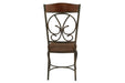 Glambrey Brown Dining Chair, Set of 4 - D329-01 - Gate Furniture