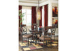 Glambrey Brown Dining Table - D329-15 - Gate Furniture