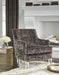 Gloriann Charcoal Accent Chair - A3000106 - Gate Furniture