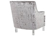 Gloriann Pewter Accent Chair - A3000105 - Gate Furniture