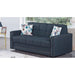 Granada 69 in. Pull Out Sleeper Sofa in Blue - SB-GRANADA - In Stock Furniture