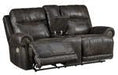 Grearview Charcoal Power Reclining Loveseat with Console - 6500518 - Gate Furniture