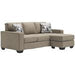 Greaves Driftwood Sofa Chaise - 5510518 - Gate Furniture