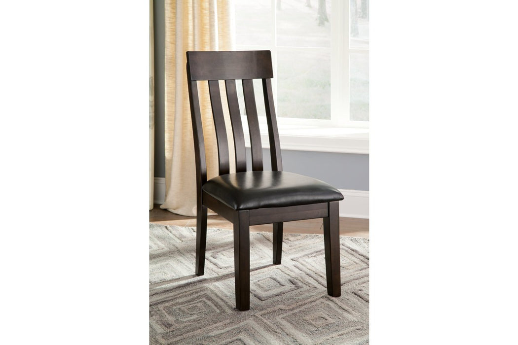 Haddigan Dark Brown Dining Chair (Set of 2) - D596-01 - Gate Furniture