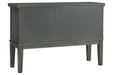 Hallanden Gray Dining Server - D589-60 - Gate Furniture