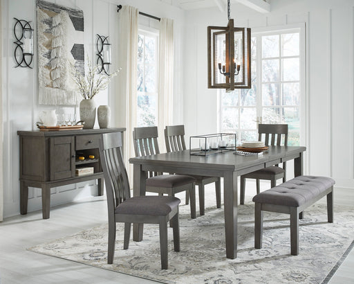 Hallanden Gray Dining Set - Gate Furniture