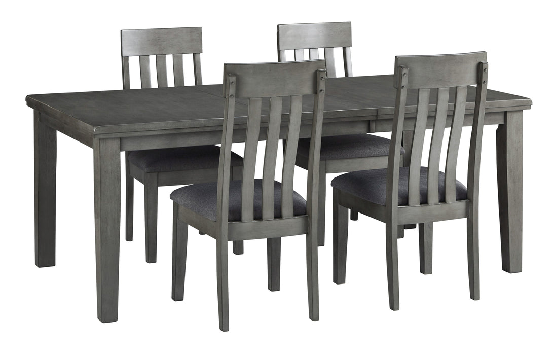 Hallanden Gray Dining Set - Gate Furniture