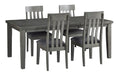 Hallanden Gray Dining Set - Gate Furniture