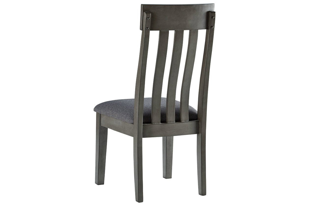 Hallanden Two-tone Gray Dining Chair (Set of 2) - D589-01 - Gate Furniture