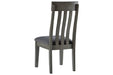 Hallanden Two-tone Gray Dining Chair (Set of 2) - D589-01 - Gate Furniture