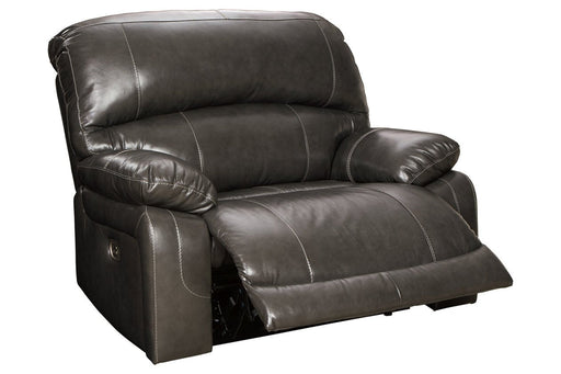 Hallstrung Gray Oversized Power Recliner - U5240382 - Gate Furniture