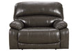 Hallstrung Gray Oversized Power Recliner - U5240382 - Gate Furniture