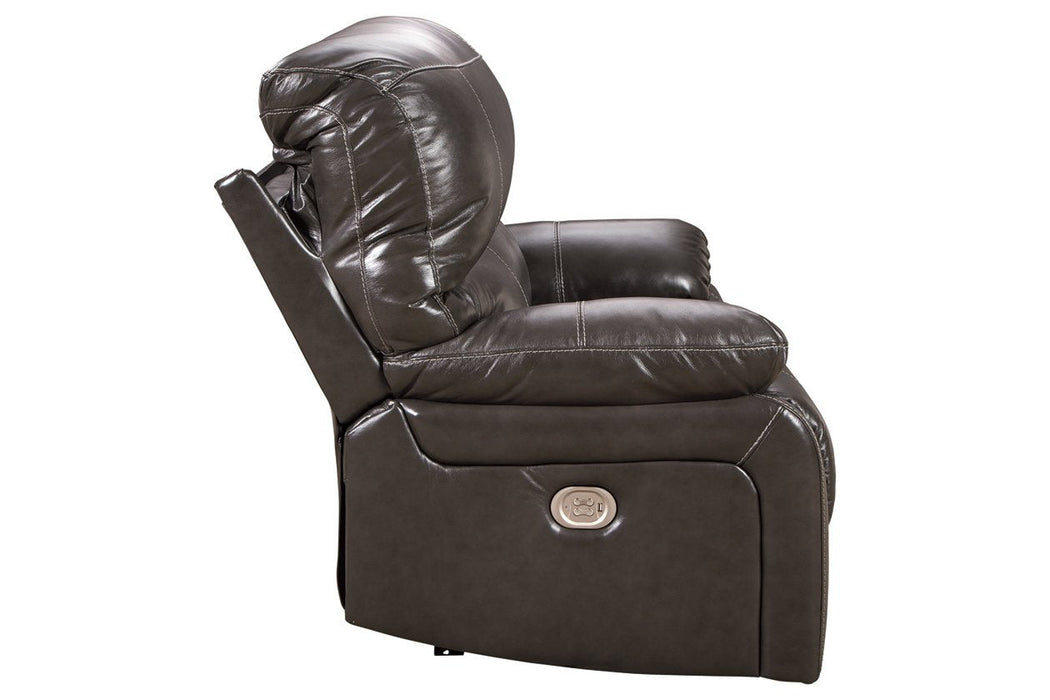 Hallstrung Gray Oversized Power Recliner - U5240382 - Gate Furniture