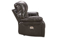 Hallstrung Gray Oversized Power Recliner - U5240382 - Gate Furniture