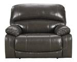 Hallstrung Gray Oversized Power Recliner - U5240382 - Gate Furniture