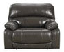 Hallstrung Gray Oversized Power Recliner - U5240382 - Gate Furniture