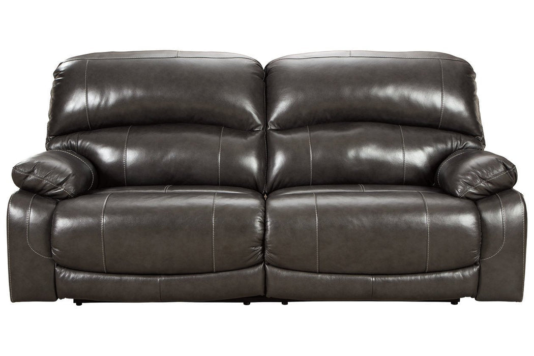 Hallstrung Gray Power Reclining Sofa - U5240347 - Gate Furniture