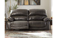 Hallstrung Gray Power Reclining Sofa - U5240347 - Gate Furniture